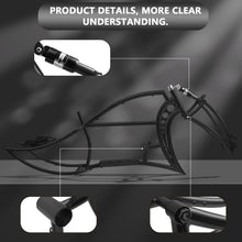 Load image into Gallery viewer, Tracer Signature Pro E - Bikes Frame with Fork, for 26" 3.0, 4.0 Fat Tire, Coaster Brake/Disc Brake, for Beach Cruiser Bike, Black