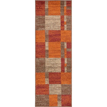 Load image into Gallery viewer, Unique Loom Autumn Providence Area Rug - 2' x 6' Runner - Multi