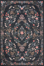Load image into Gallery viewer, Rifle Paper Co. x Loloi Maison Collection MAO-04 Tuileries Black 18" x 18" Sample Rug