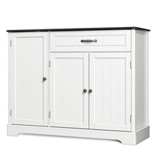 Load image into Gallery viewer, Coffee Bar, Lofka 42" Kitchen Storage Cabinet, Sideboard Buffet Cabinet with 8 Shelves, 1 Drawer