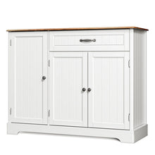 Load image into Gallery viewer, Coffee Bar, Lofka 42" Kitchen Storage Cabinet, Sideboard Buffet Cabinet with 8 Shelves, 1 Drawer