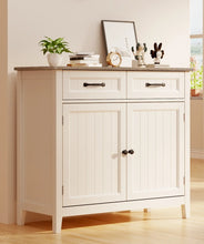 Load image into Gallery viewer, Coffee Bar, Lofka 42" Kitchen Storage Cabinet, Sideboard Buffet Cabinet with 8 Shelves, 1 Drawer