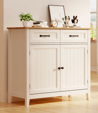 Load image into Gallery viewer, Coffee Bar, Lofka 42" Kitchen Storage Cabinet, Sideboard Buffet Cabinet with 8 Shelves, 1 Drawer