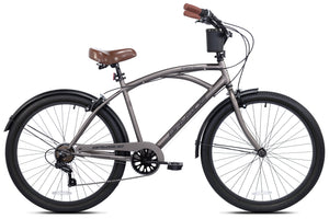 Kent 26 In. Bayside Men'S Cruiser Bike, Satin Cocoa
